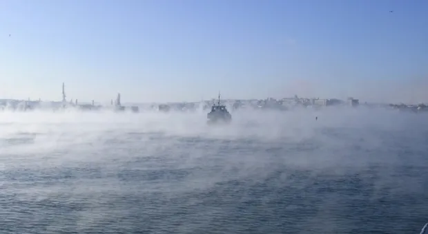 Севастополь замерзает из-за низкого давления газа(фото)