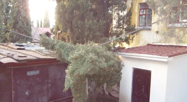 Ураган в Ялте