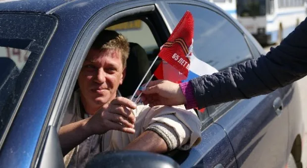 В Севастополе стартовала акция «Флажок Победы»