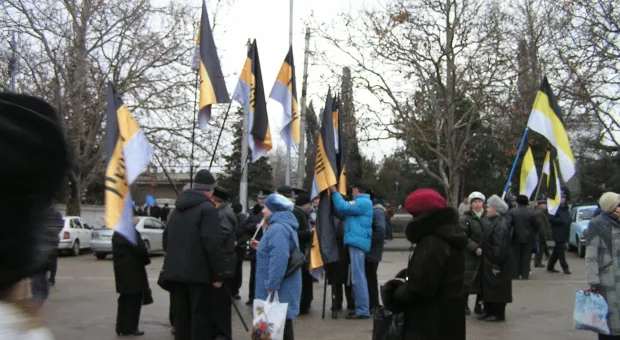 Митинг против вступления Украины в НАТО собрал 1000 человек