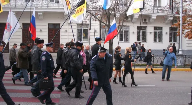 В Севастополе прошел Русский Марш