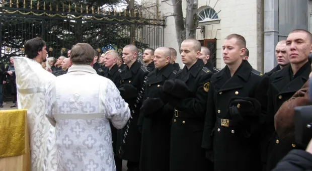 Церковь в сплочении воинских коллективов ЧФ