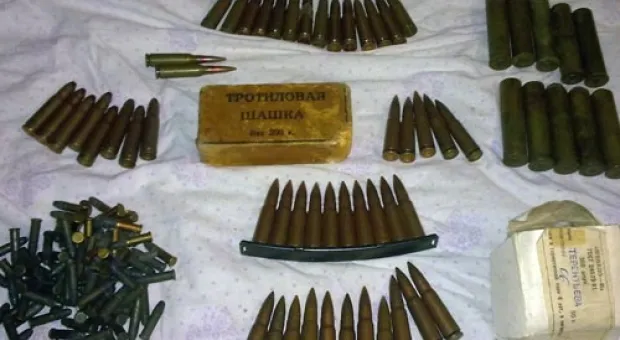 В Севастополе обнаружен тайник с боеприпасами и ртутью