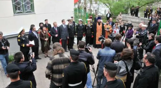 В Севастополе открыта памятная доска в честь 105-й годовщины со дня рождения адмирала Чурсина