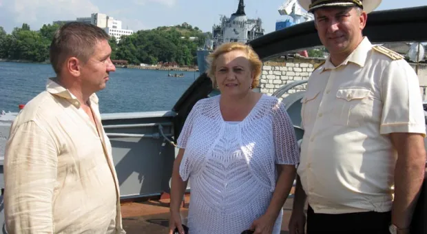 В пресс-туре на Черноморском флоте побывали российские СМИ