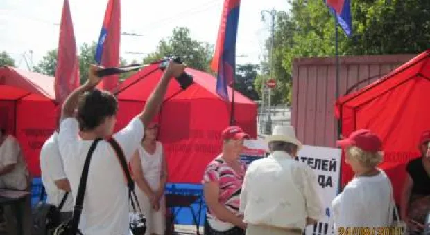 День независимости в Севастополе витренковцы отметили протестным пикетом