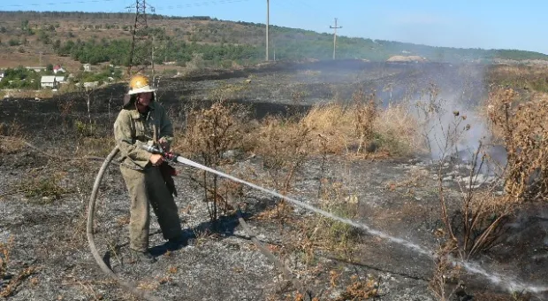 За минувшую неделю в Севастополе тушили 33 пожара За минувшую неделю в Севастополе тушили 33 пожара