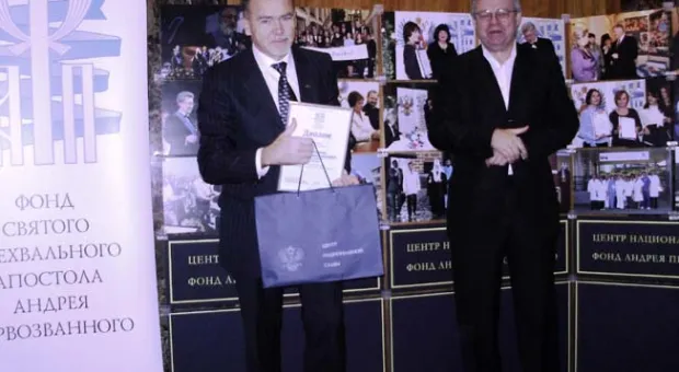 Центр национальной славы России наградил севастопольского журналиста Центр национальной славы России наградил севастопольского журналиста