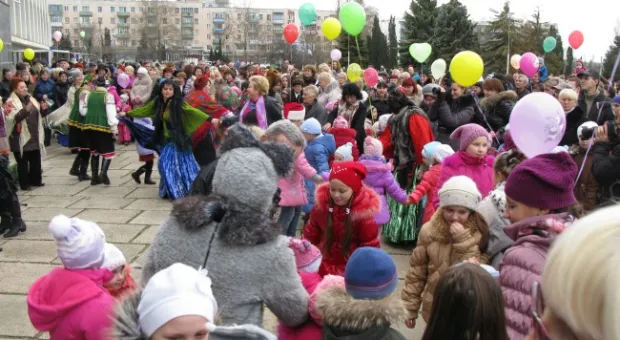 Рождественское гуляние в Гагаринском районе