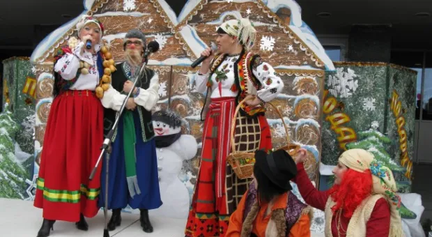 Рождественское гуляние в Гагаринском районе
