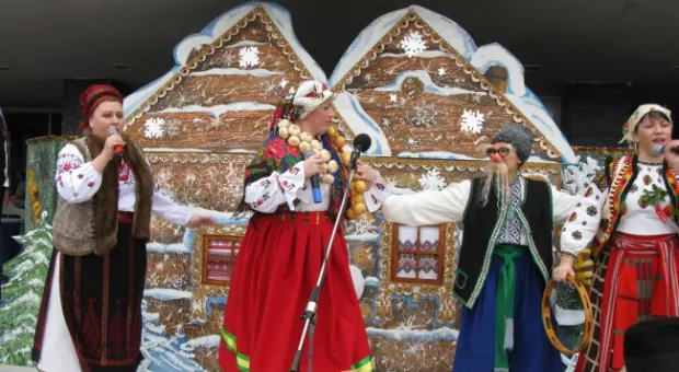 Рождественское гуляние в Гагаринском районе