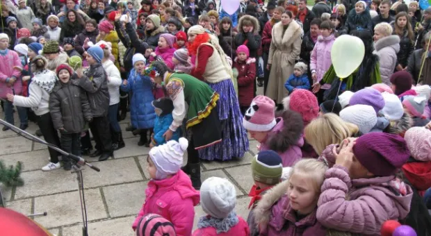 Рождественское гуляние в Гагаринском районе