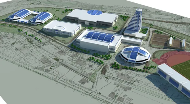 Ледовый дворец – это только начало, в перспективе - возведение Центра «Олимпийский Севастополь» Ледовый дворец – это только начало, в перспективе - возведение Центра «Олимпийский Севастополь»