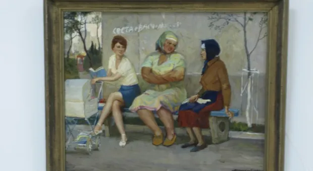 В галерее «Южный Эрмитаж» продолжает свою работу выставка женского портрета, посвященная празднованию 8 марта