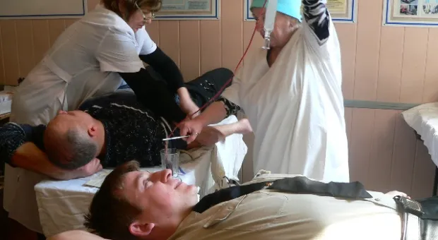 Севастопольские спасатели пополнили банк крови