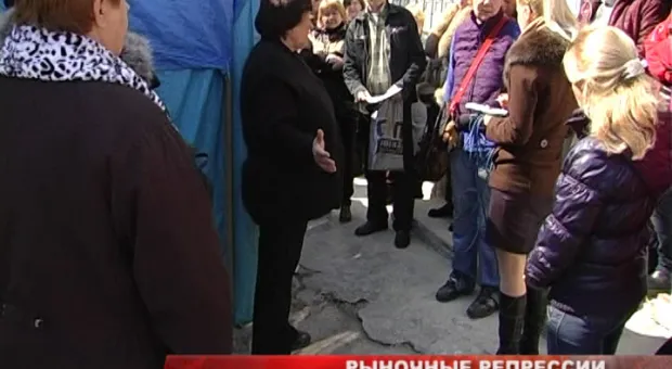 Беспредел на Юмашевском рынке