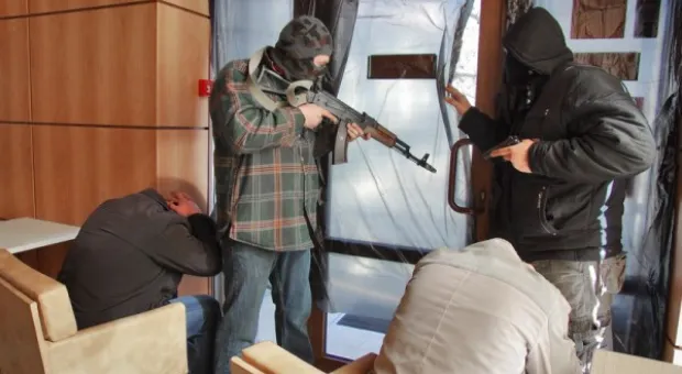 Спецназ СБУ «Альфа» штурмовал гостиницу «Севастополь»