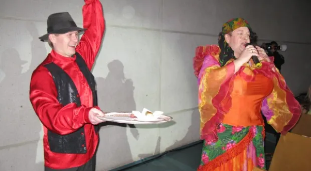 В Камышах от души посмеялись