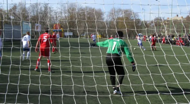 Футбольный матч по случаю юбилея ЧВВМУ