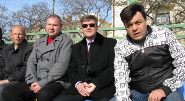 Футбольный матч по случаю юбилея ЧВВМУ