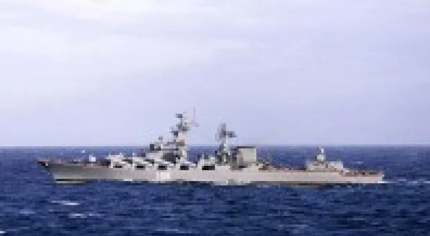 Матросов ГРК «Москва» посвятили в гвардейцы