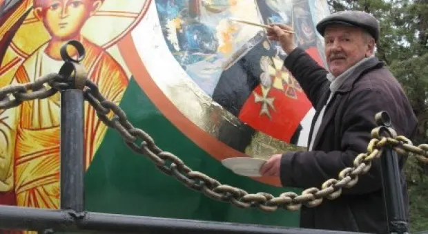 К Пасхе в детском городке «Лукоморье» воссоздали после погрома самое большое пасхальное яйцо Украины К Пасхе в детском городке «Лукоморье» воссоздали после погрома самое большое пасхальное яйцо Украины