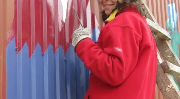 К Пасхе в детском городке «Лукоморье» воссоздали после погрома самое большое пасхальное яйцо Украины К Пасхе в детском городке «Лукоморье» воссоздали после погрома самое большое пасхальное яйцо Украины