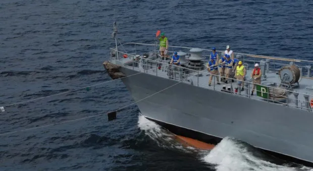 Корабли «Блэксифор» и силы Черноморского флота совместно отработали задачи в море Корабли «Блэксифор» и силы Черноморского флота совместно отработали задачи в море