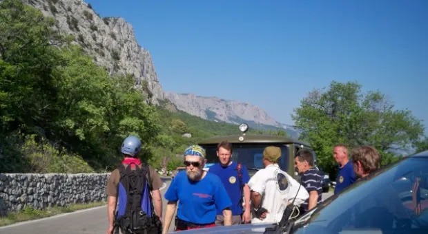 Аварии в горах Крыма. Пострадали три альпиниста.