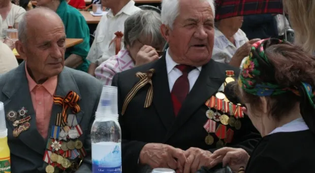 12 мая в Гагаринском районе Севастополя прошла праздничная встреча с ветеранами Великой Отечественной войны