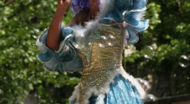 В Инкермане прошел детский праздник, посвященный Дню защиты детей