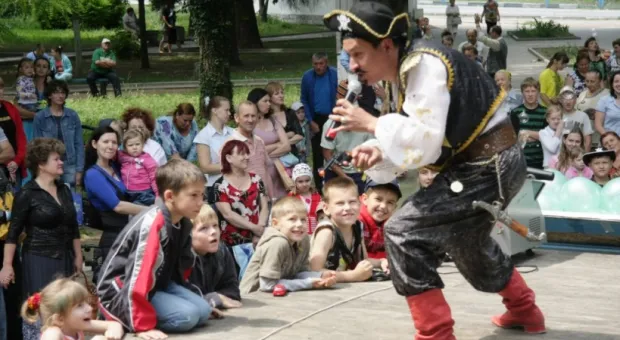 В Инкермане прошел детский праздник, посвященный Дню защиты детей