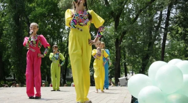 В Инкермане прошел детский праздник, посвященный Дню защиты детей