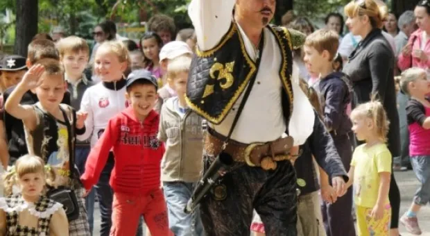 В Инкермане прошел детский праздник, посвященный Дню защиты детей