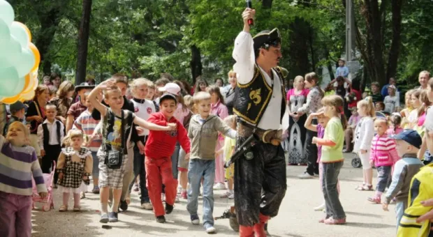 В Инкермане прошел детский праздник, посвященный Дню защиты детей