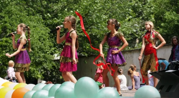 В Инкермане прошел детский праздник, посвященный Дню защиты детей