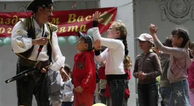 В Инкермане прошел детский праздник, посвященный Дню защиты детей