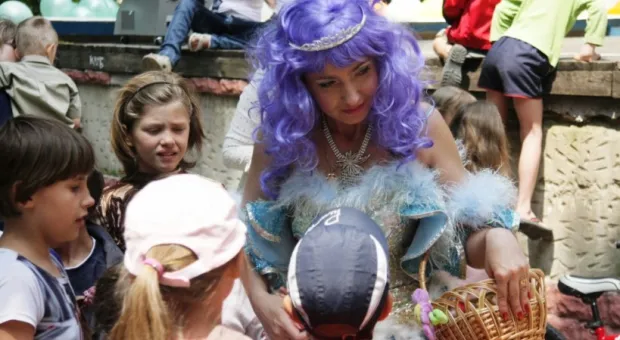 В Инкермане прошел детский праздник, посвященный Дню защиты детей