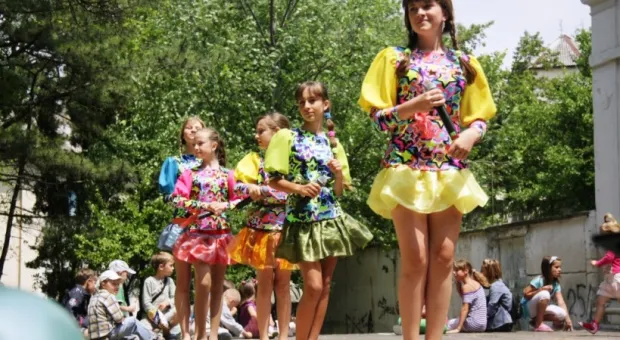 В Инкермане прошел детский праздник, посвященный Дню защиты детей