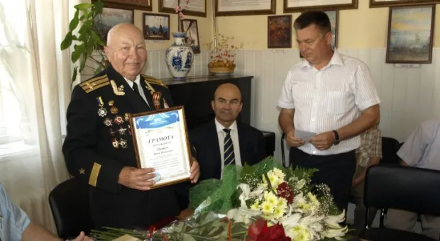 Участнику штурма Сапун-горы - 90 лет!