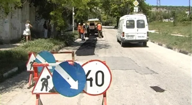 Дорогу по ул. Менжинского отремонтировали