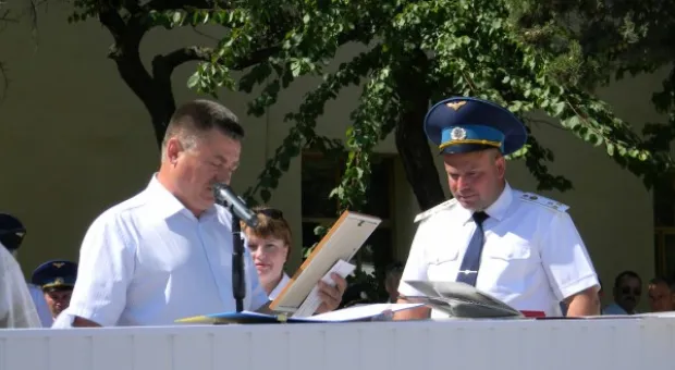 Павел Лебедев поздравил военнослужащих и ветеранов Крымской радиотехнической бригады