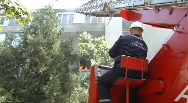 В Севастополе из-за сварочных работ сгорела квартира