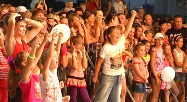 В Севастополе прошел концерт Тины Кароль