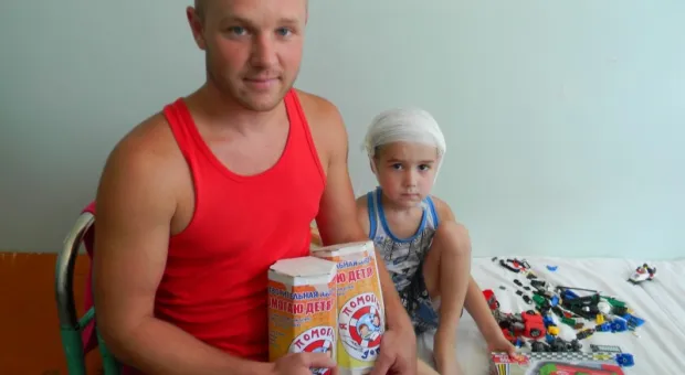 Организаторы акции «Я помогаю детям» оказали помощь пациенту Детского комплекса