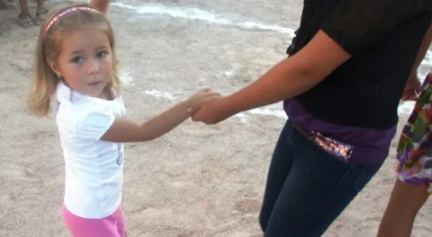 В бухте Казачьей открыли детскую спортивную площадку