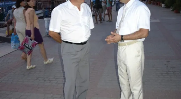 Балаклава встретила космонавта Антона Шкаплерова