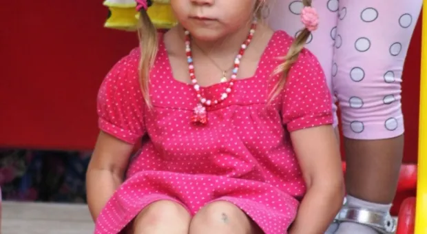 Детвору Камышовой бухты порадовали открытием детской площадки