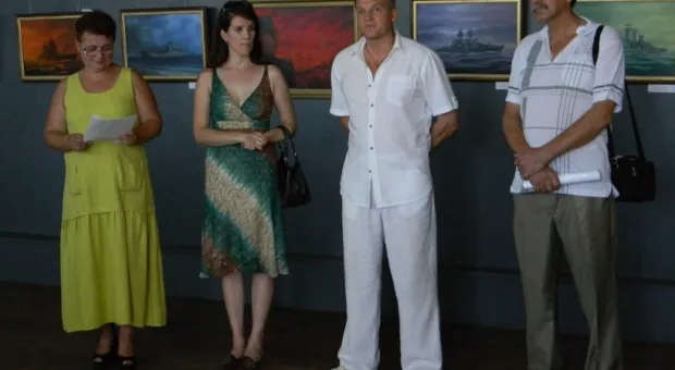 В Севастополе ко Дню Флота открылась тематическая выставка «Морская душа»