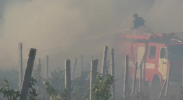 Севастопольские мальчишки помогали спасателям тушить страшный пожар